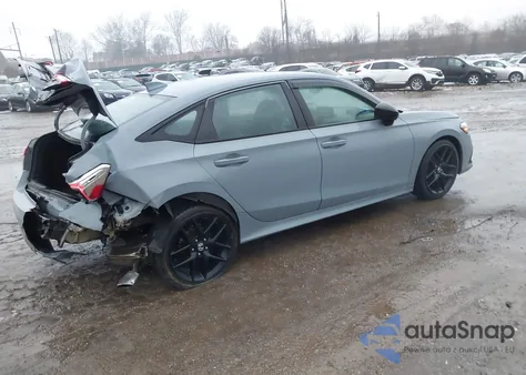 2022 Honda Civic Sport z USA, uszkodzony, nr VIN 2HGFE2F59NH581139